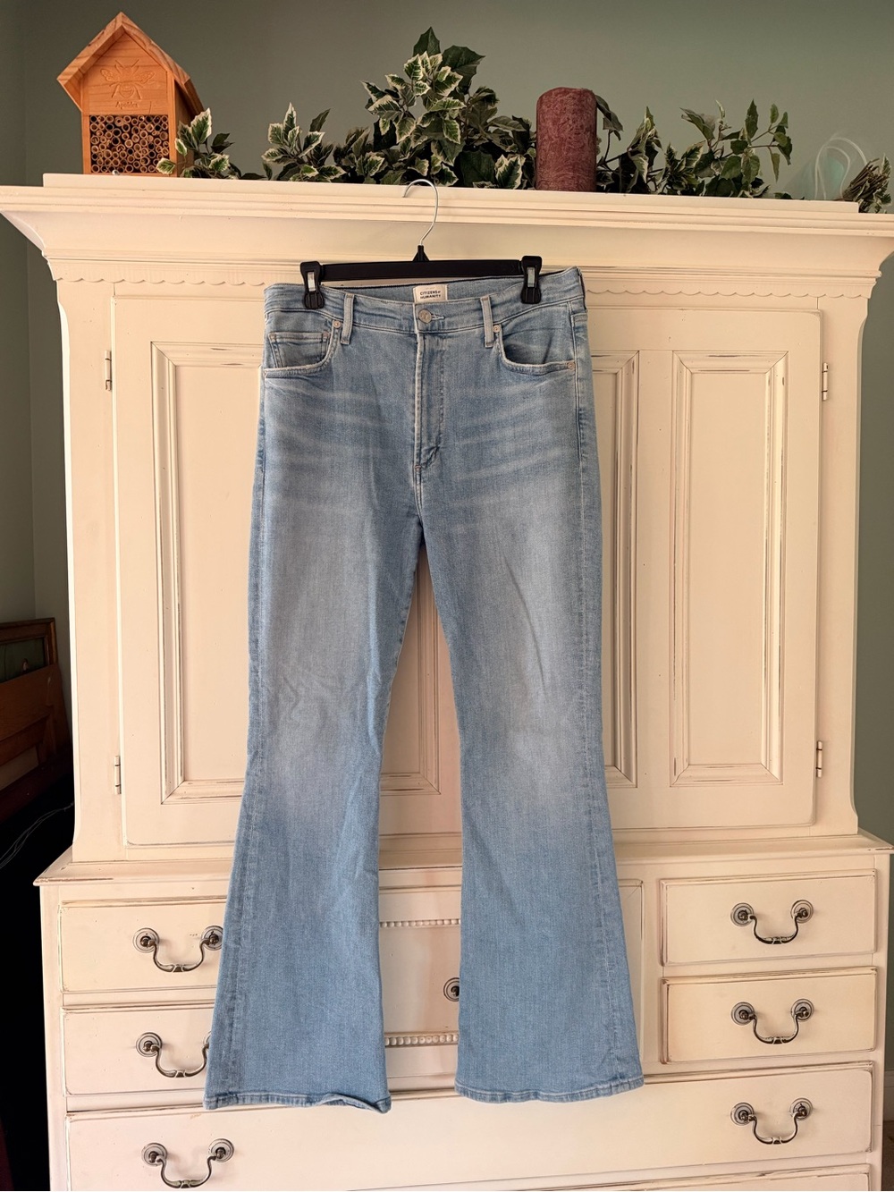 Citizens Of Humanity Lilah Light Blue Flared Jeans, GUC